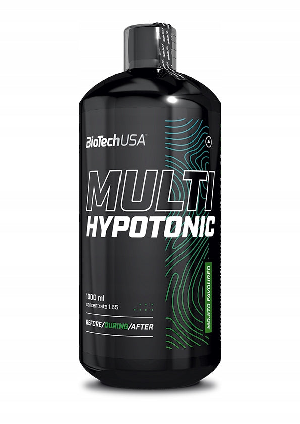 BioTech Multi Hypotonic 1000 ml Isotonic Drink Concentrate 1:65 Mojito Packaging status original