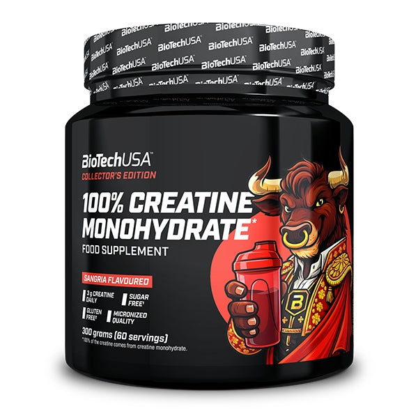 BioTech USA 100% Creatine Monohydrate 300g taste sangria creatine mono
