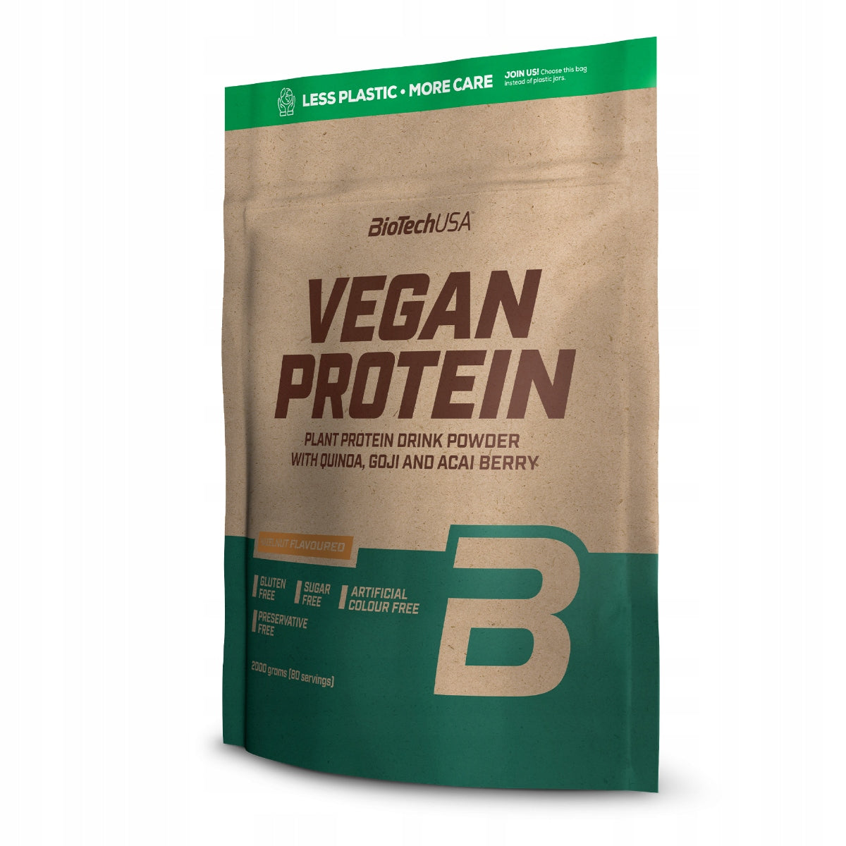 BioTech Vegan Protein 2000g Vegan Peanut Plant Protein