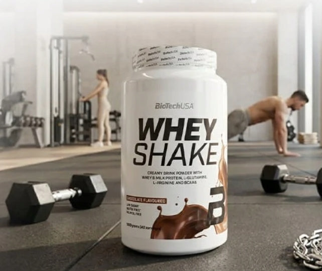BioTech Whey Shake 1000 g Chocolate Protein Conditioner WPC Concentrate Expiration date at least 3 months from the date of purchase