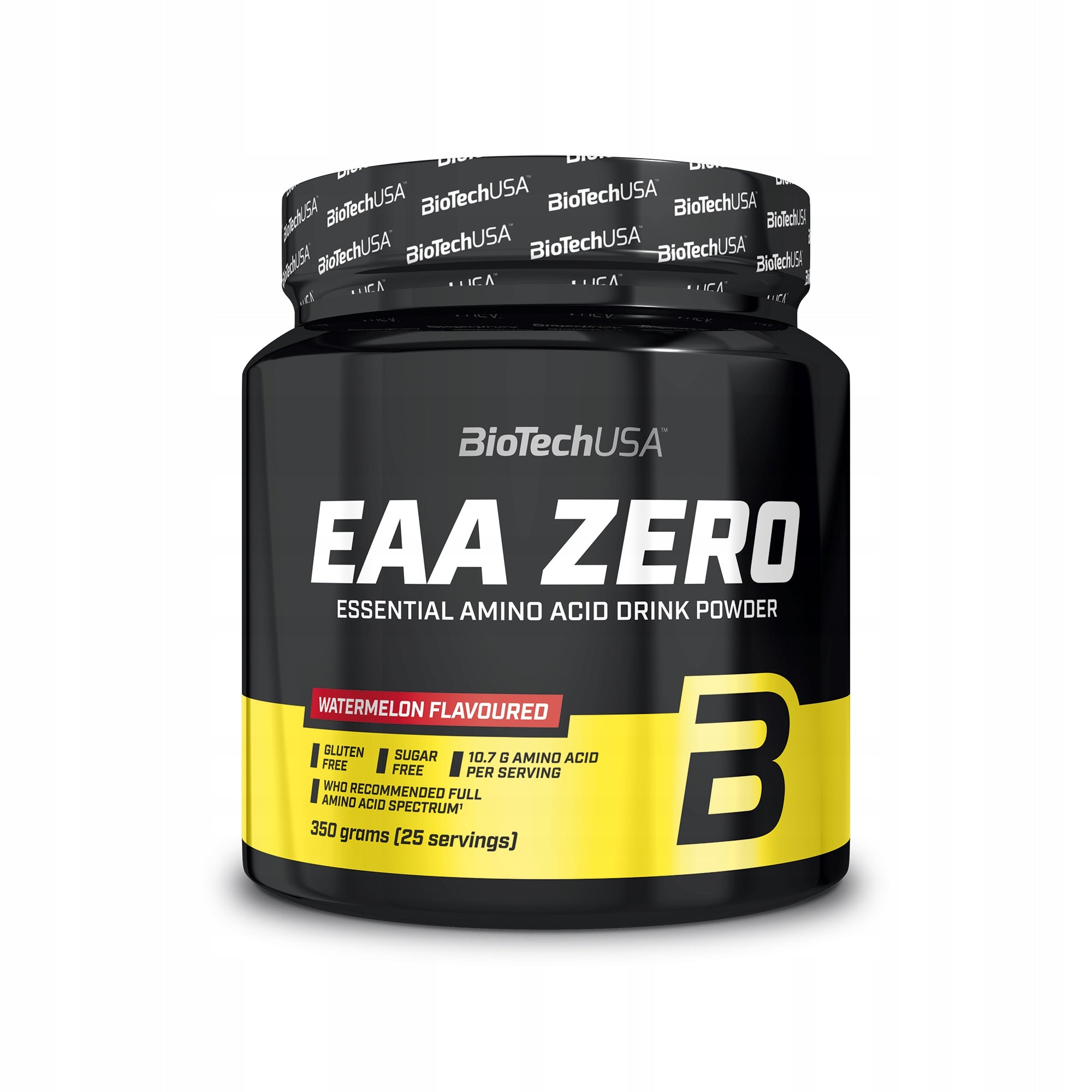 BioTechUSA EAA Zero 350g Watermelon Amino Acids Power Regeneration Strength Sculpture
