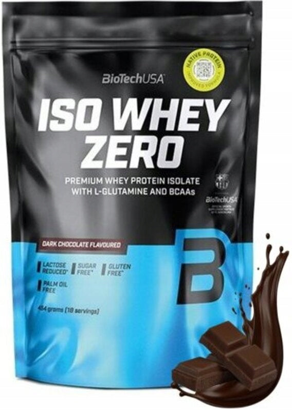 BioTechUSA Isolate Protein Iso Whey Zero 454g Dark Chocolate