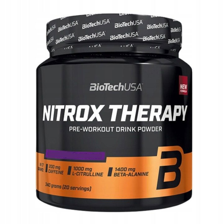 BioTechUSA Nitrox Therapy Pre-workout 340 g Grape