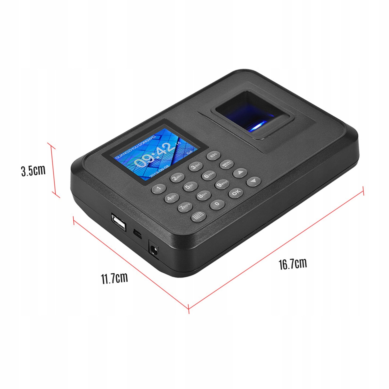 Biometric Fingerprint Password Presence Machine Mania Multi Language QN Brand no brand