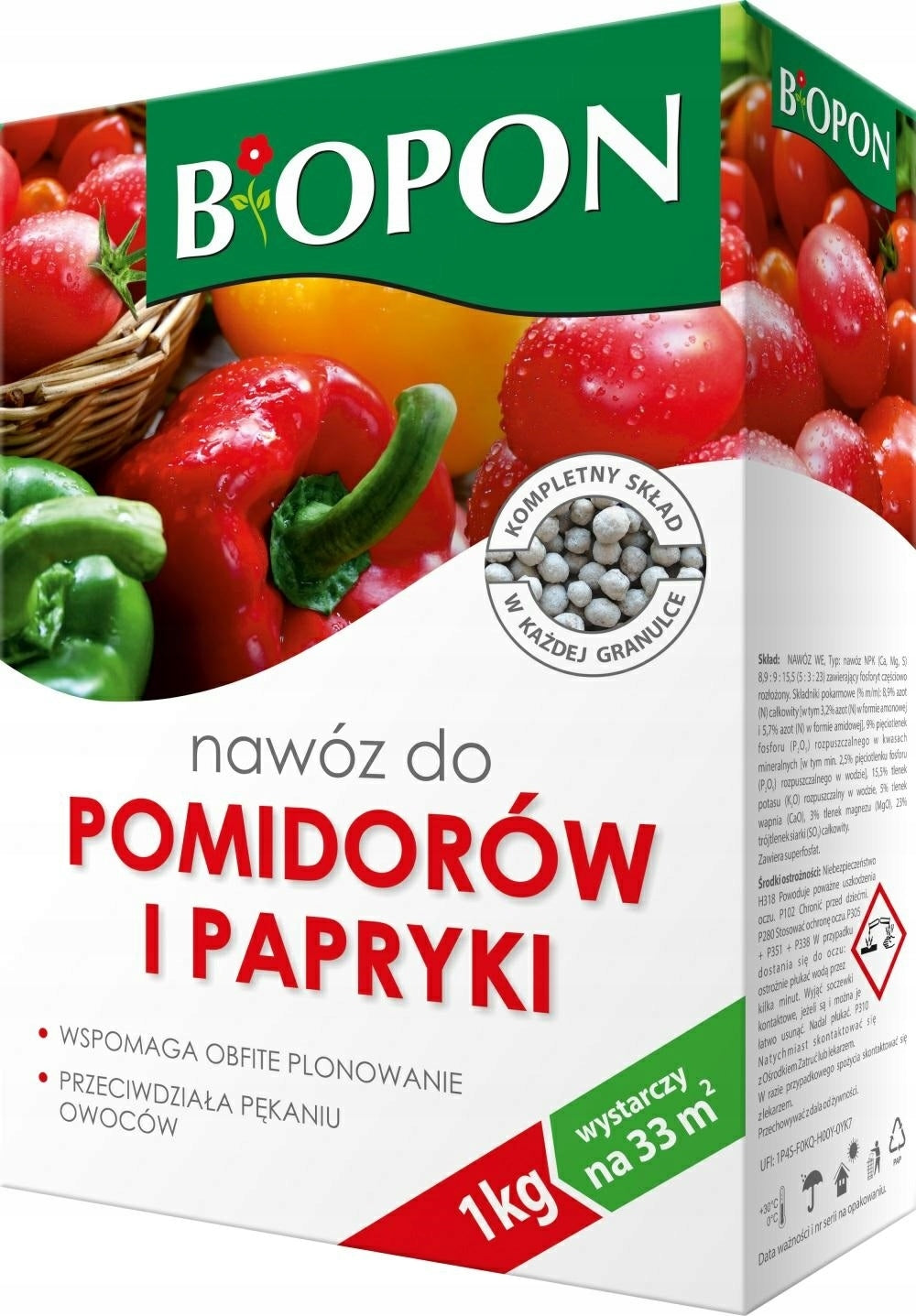 Biopon fertilizer for tomatoes and peppers Bopon 1kg