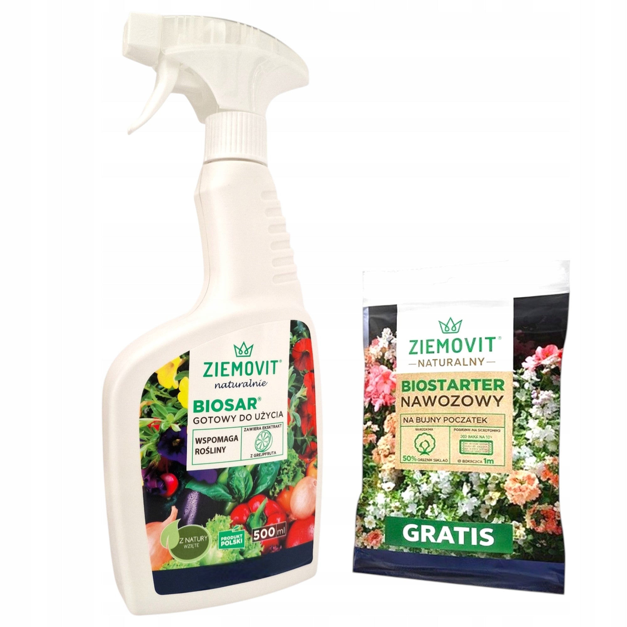 Biosar grapefruit extract ready to use 500ml FREEBIE Biostarter 100g