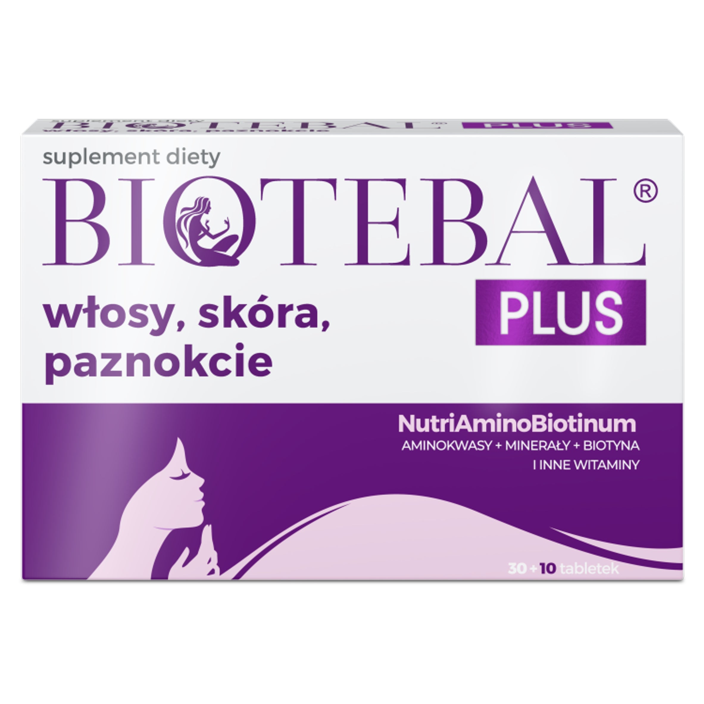 Biotebal Plus 40tabl. hair, skin, nails 30 tabl. + 10tabl. Manufacturer code 5903060625945