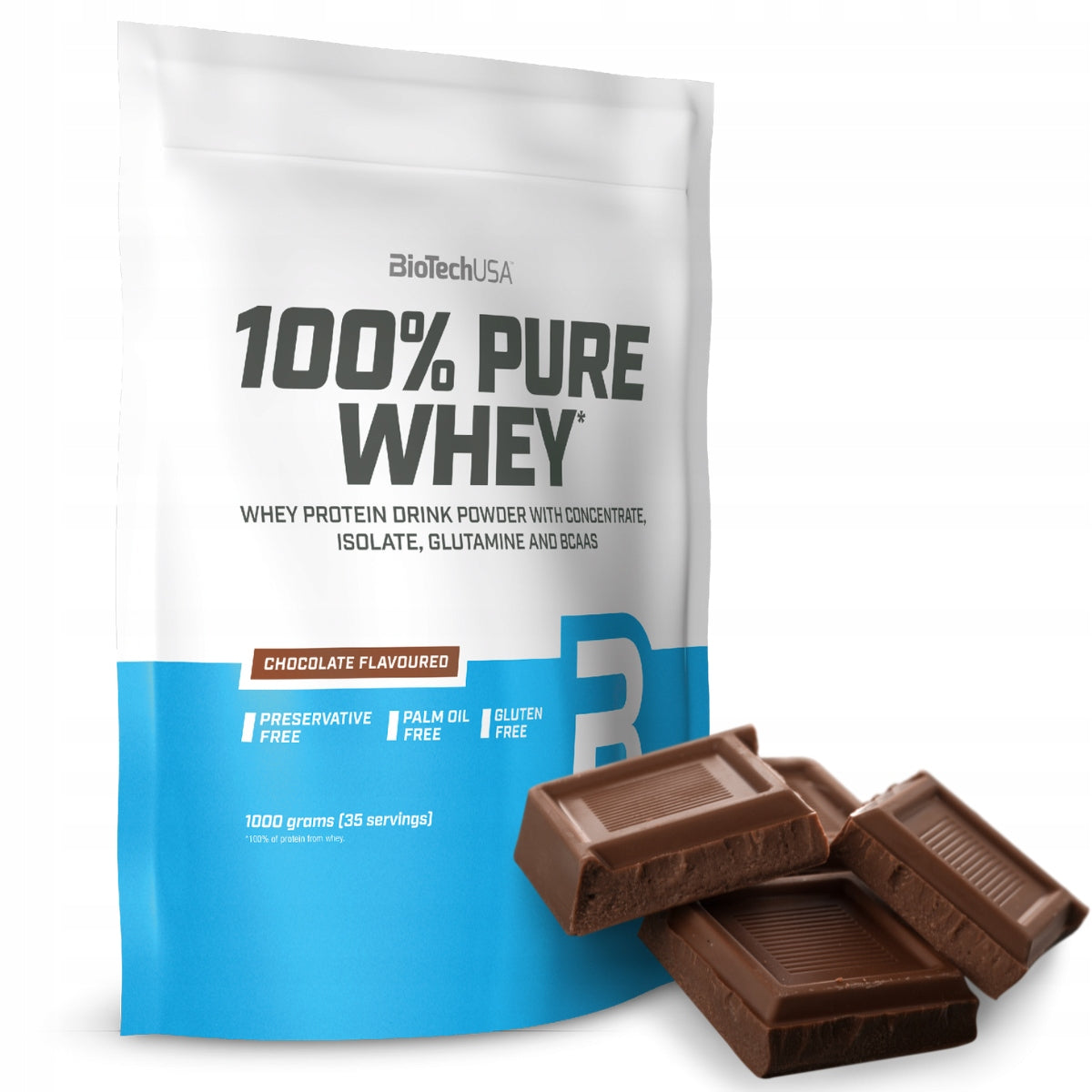 Biotech 100% Pure Whey 1000g Banana Manufacturer code 5999076238224