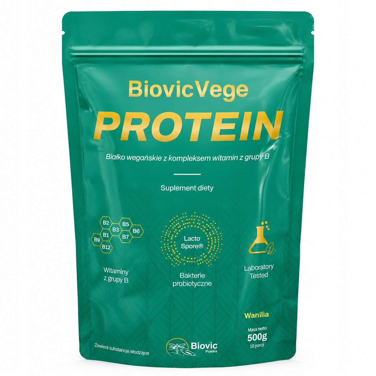 Biovic Vege Protein High Protein Conditioner with B Vanilla 500g