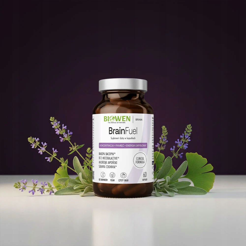 Biowen BRAINFUEL 60 Vegan Capsules Expiration date not specified