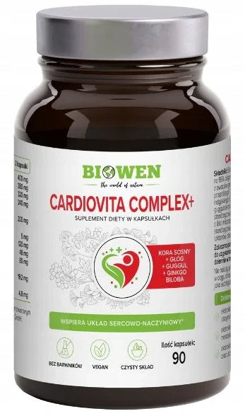Biowen CARDIOVIT COMPLEX + 90 Vegan Capsules