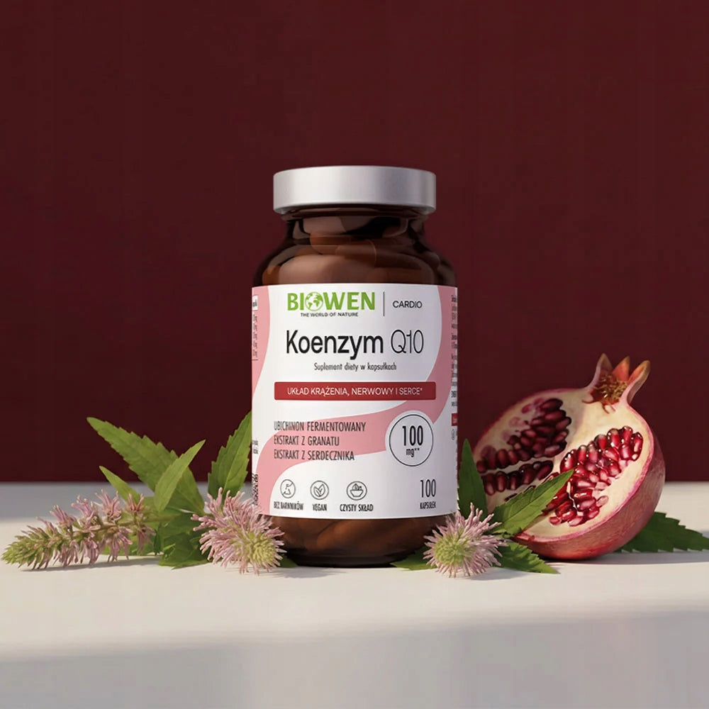 Biowen COENZYME Q10 100 mg 100 capsules Packaging status original