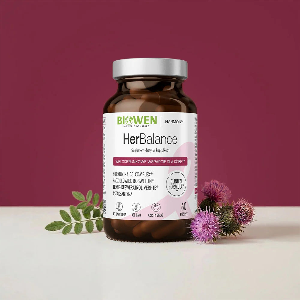 Biowen HERBALANCE 60 capsules VITAMIN D VITAMIN K Packaging status original
