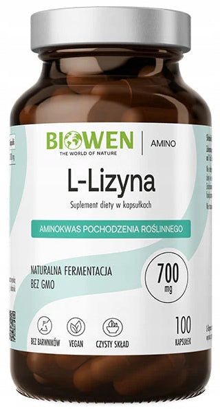 Biowen L-LYSINE 100 capsules AMINO ACID