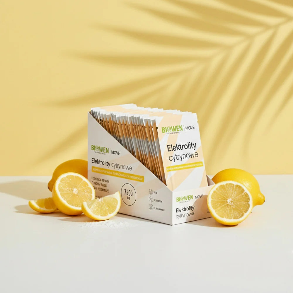 Biowen LEMON ELECTROLYTES in SACHETS 30 pieces Expiration date not specified