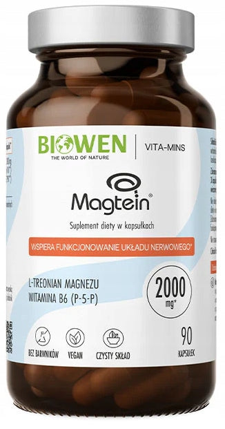 Biowen MAGNESIUM TREONATE Magtein L-TREONIAN 90 capsules