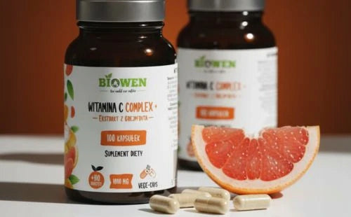 Biowen VITAMIN C COMPLEX + 100 capsules L-ASCORBIC ACID Packaging status original