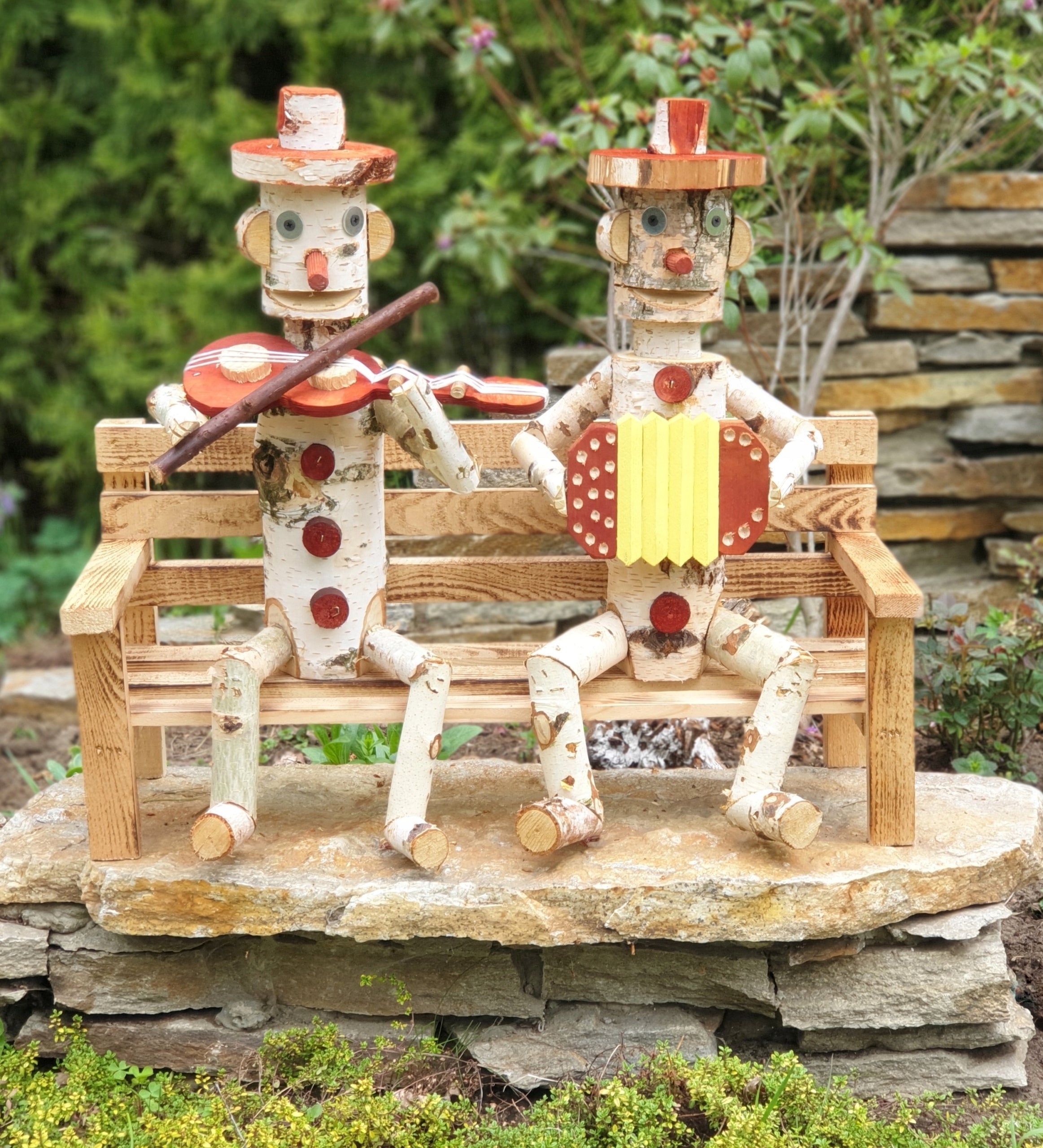 Birch Rompers Bench Large Decoration Garden Ornament Manufacturer wiklinowy.pl