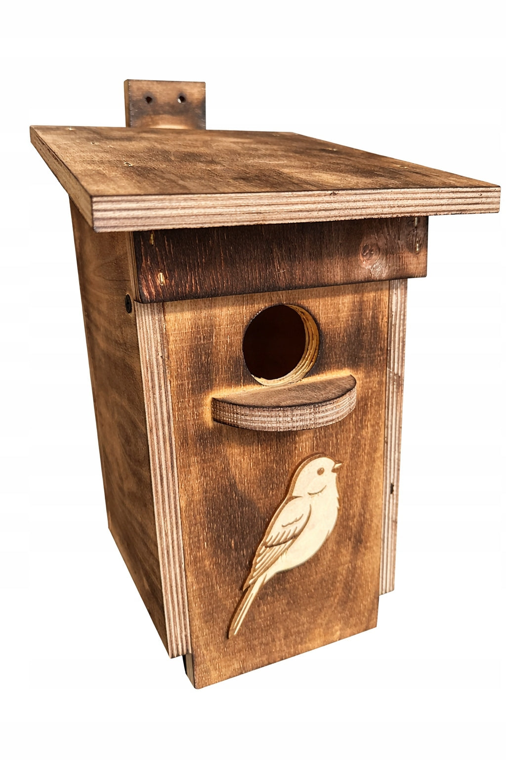 Bird Breeding Box Type A Wooden Hanger Hole House XXL Feeder