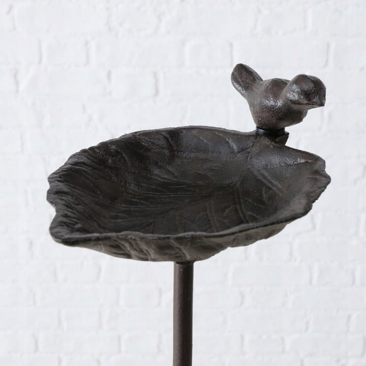 Bird Drinker Cast Iron Leaf 98cm For Punching Drinker Driven into Garden Manufacturer code innahtr43
