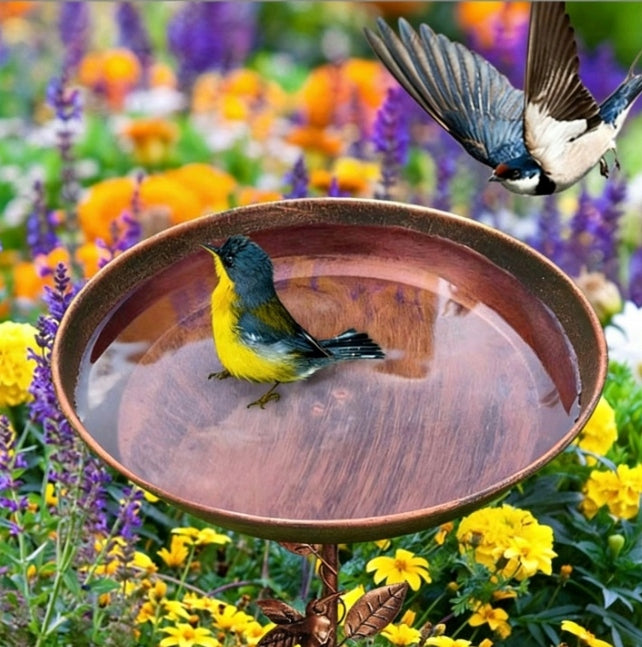 Bird Drinker Feeder Booth, Bowl Garden Ornament Bathtub, Manufacturer code POIDEŁKO POIDŁO