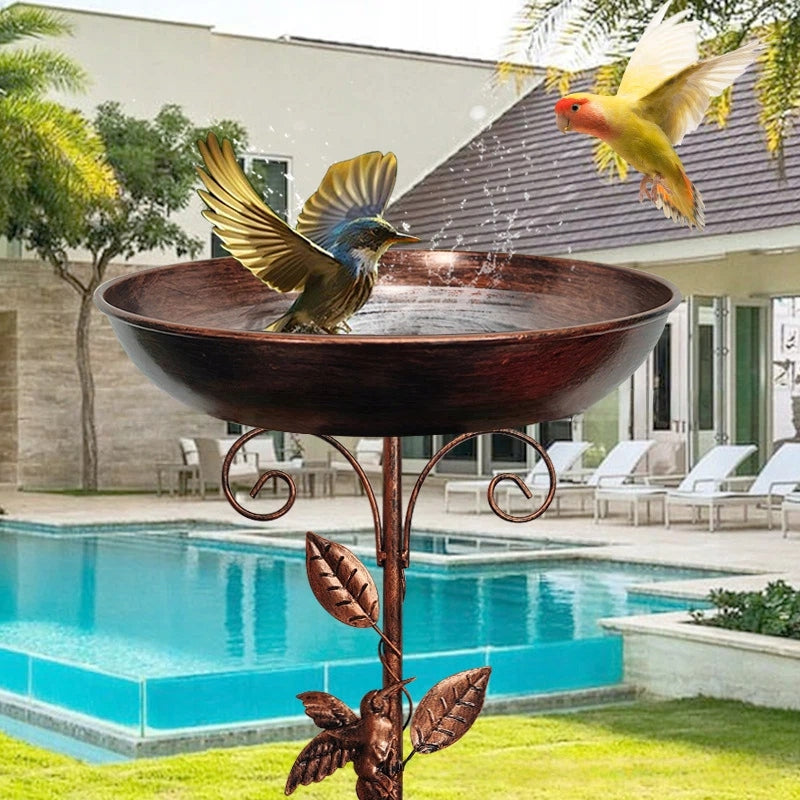 Bird Drinker Feeder Booth, Bowl Garden Ornament Bathtub, Stand Manufacturer code poidełko poidło karmnik dla ptaków