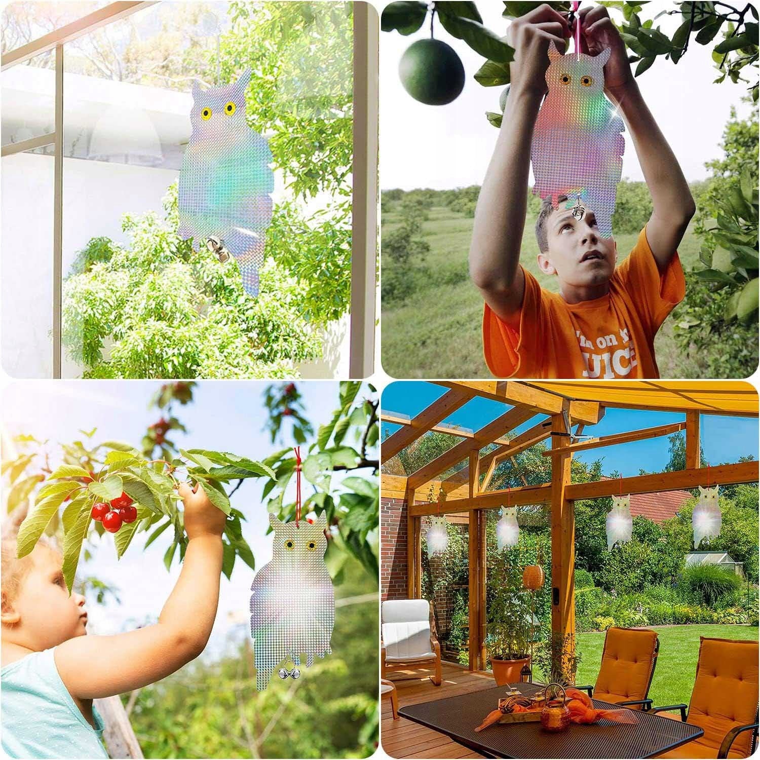 Bird Repellent Pigeon Starlings Scarecrows for Pigeon Bird Balcony Kind repellent