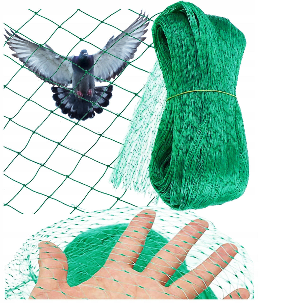 Bird net, PROTECTIVE STRONG AGAINST BIRDS PESTS for Starlings 2X10M