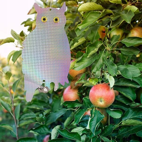 Bird repellent owl hologram hanging reflective pigeon starlings 41cm Product weight with unit packaging 0.15 kg