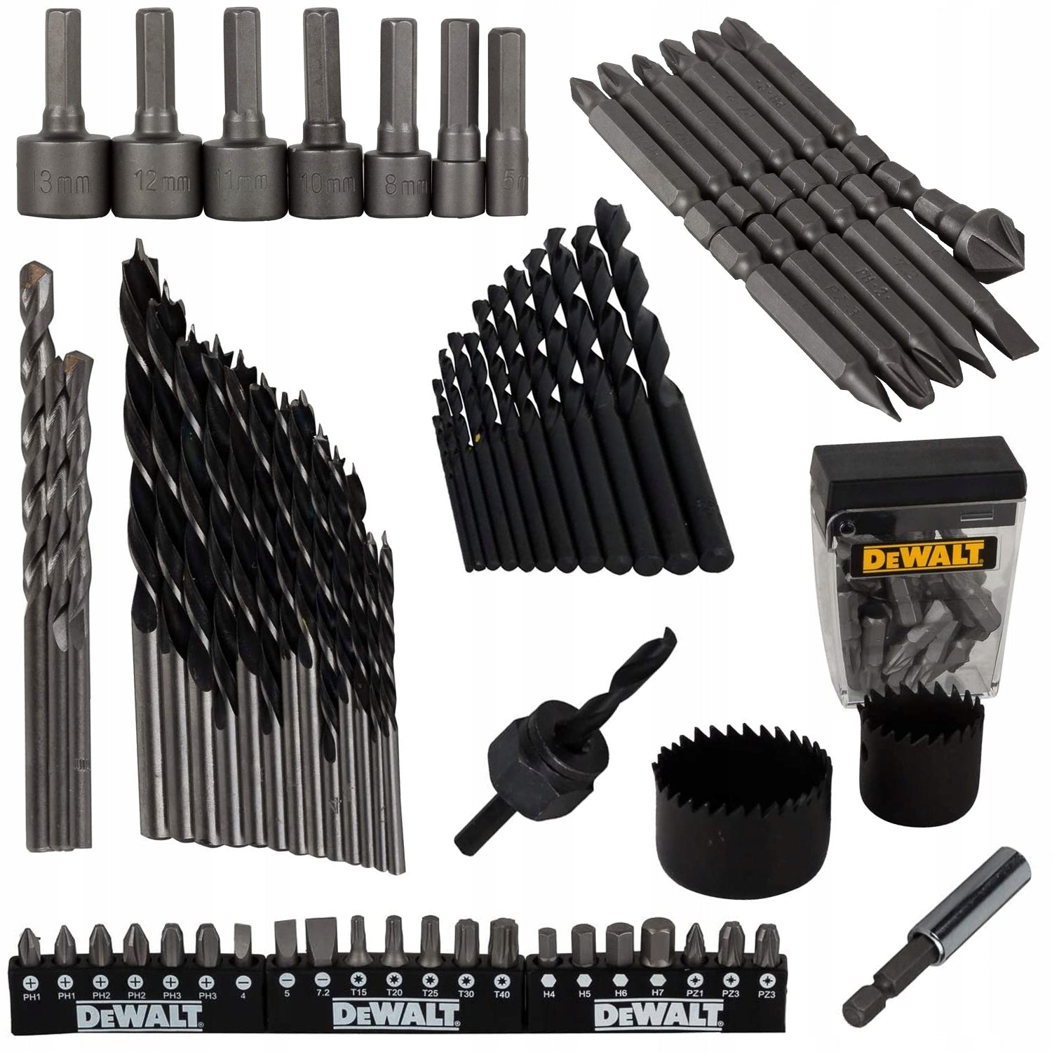 Bit drill bit set DeWalt 100 elements DT71563-QZ EAN (GTIN) 5035048099940