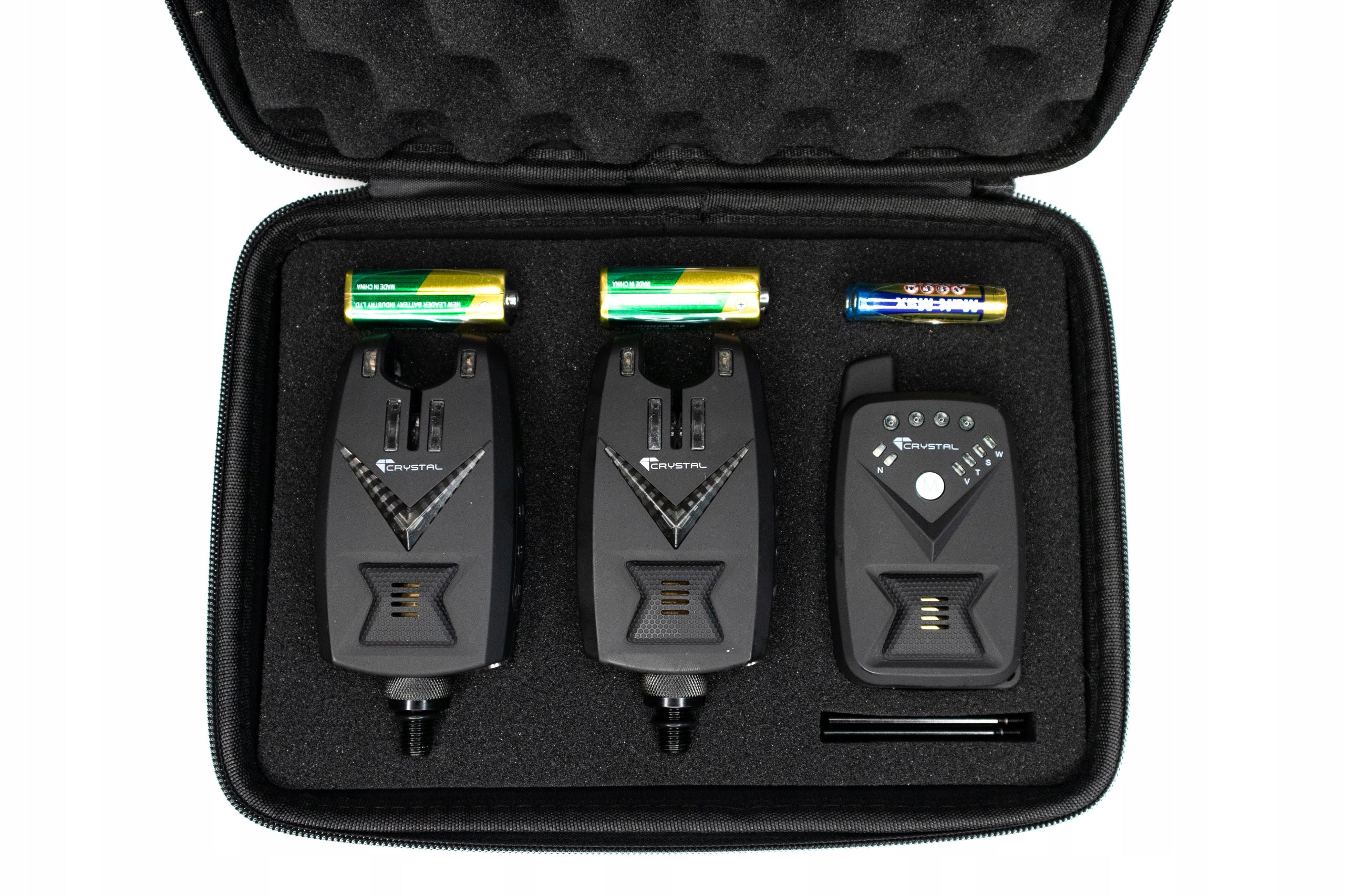 Bite Alarms 2+1 Crystal model VIP Snag Bars