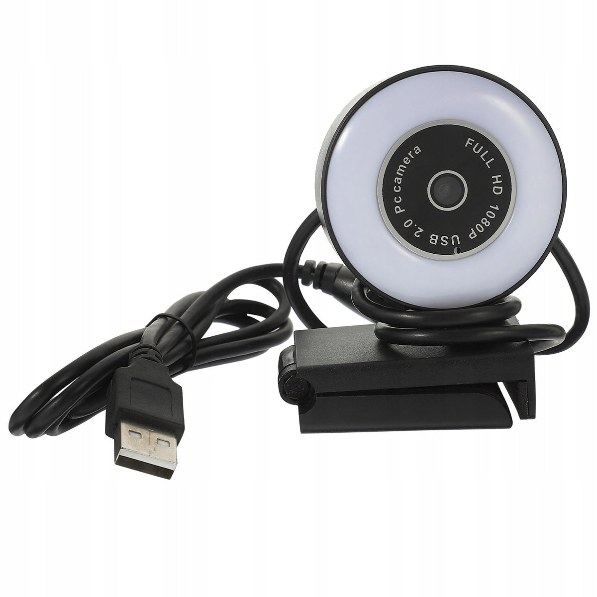 Black 1080P Hd Web Camera with Built-in Noise Reduction Mic Brand no brand