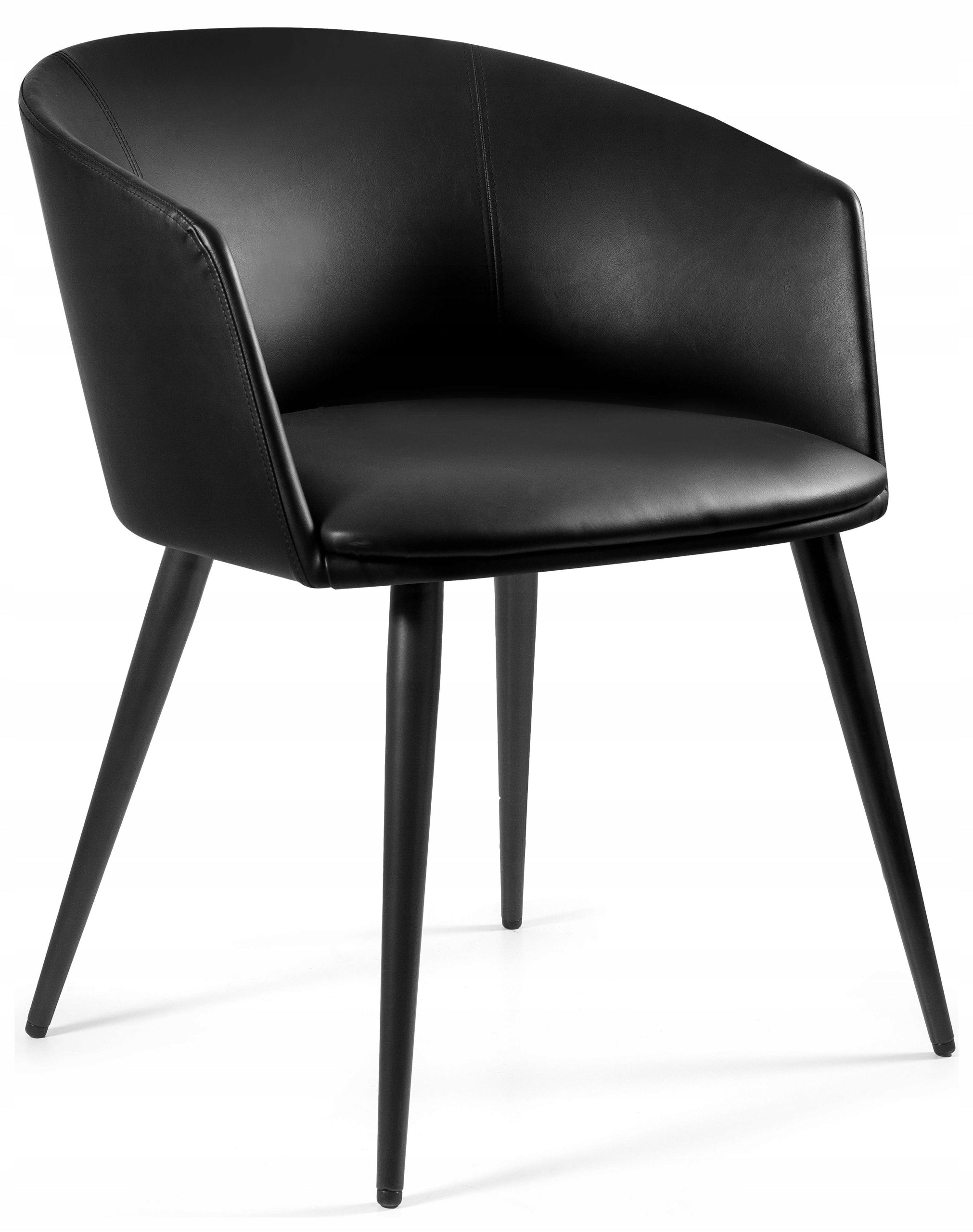 Black BARNEX Chair – Stationary Chair for Office and Waiting Room