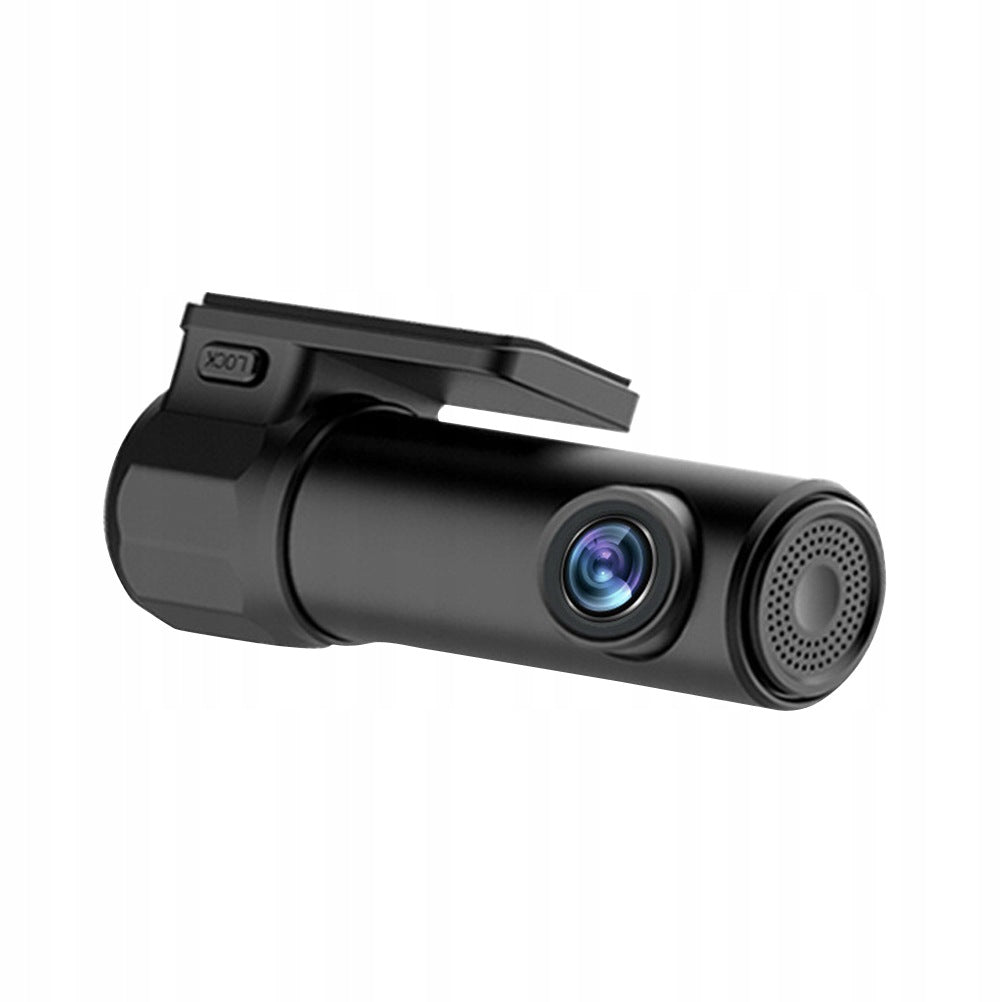 Black Car Dvr Dashboard Camera 1080P WiFi with 360° Rotation and G-Sensor Brand no brand