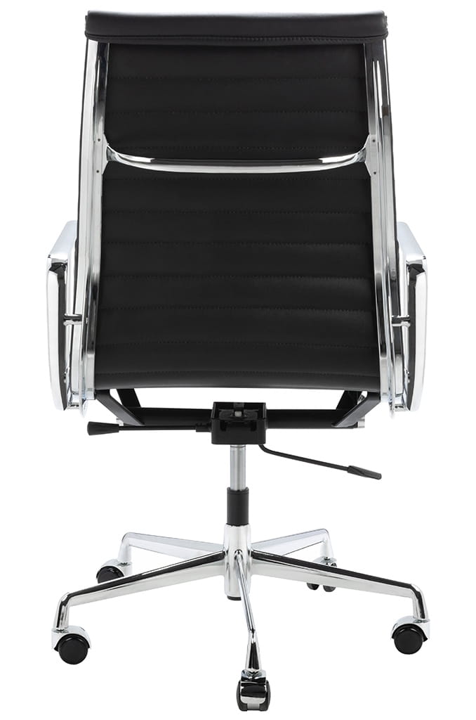 Black Genuine Leather Office Chair 119 For Living Room Office Leather Manufacturer code 5902385710466
