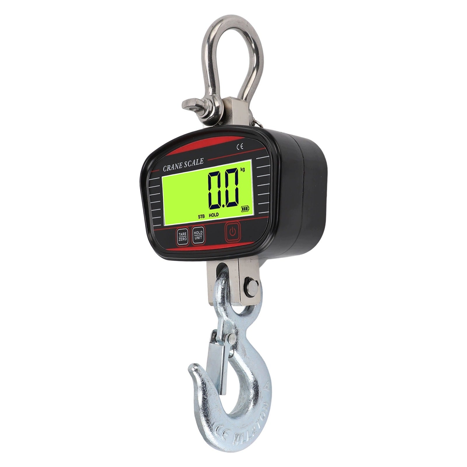 Black Industrial Crane Scale 2000kg High Accuracy, Digital VX