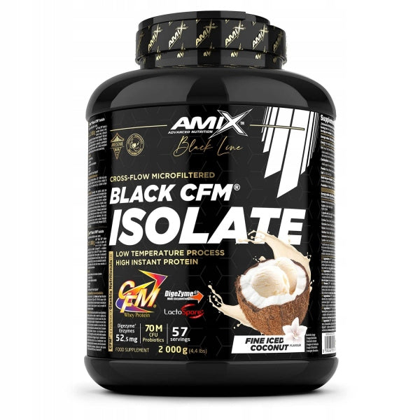 Black Line Black CFM Isolate 2000g fine iced coconut