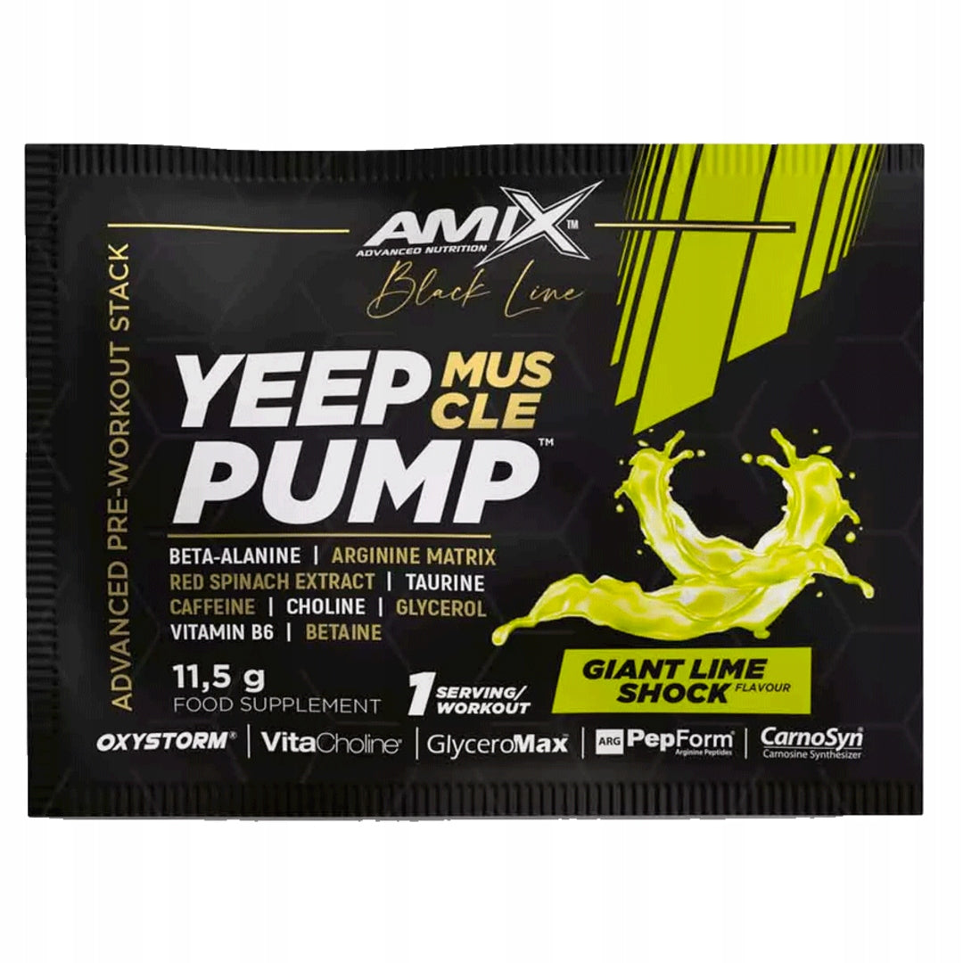 Black Line Yeep Pump 345g - giant lime shock