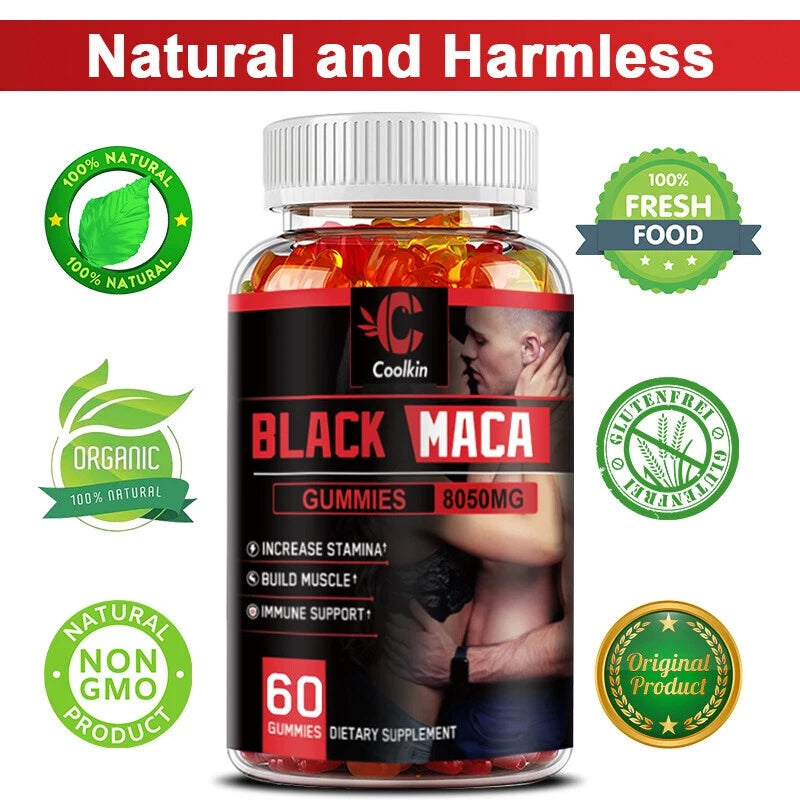 Black Maca 8050 mg - Tribulus - Testosterone booster for men, ener Expiration date at least 1 year from the date of purchase