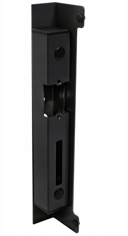 Black RAL 9005 L350 electric strike cassette for gates, fences and doors EAN (GTIN) 5907738950919