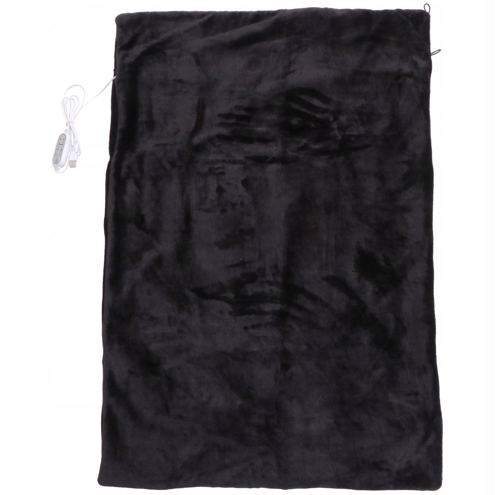 Black USB Electric Shawl Soft Heated Winter Blanket Manufacturer of a medical device NA