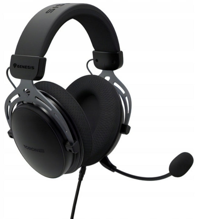 Black Wired Headphones Genesis Toron 531 for gamers with microphone EAN (GTIN) 5901969443981