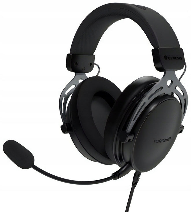 Black Wired Headphones Genesis Toron 531 for gamers with microphone Manufacturer code NSG-2117