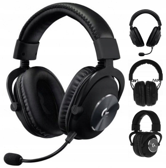 Black Wired On-Ear Headphones Logitech G Pro X for PC PS Xbox Nintendo