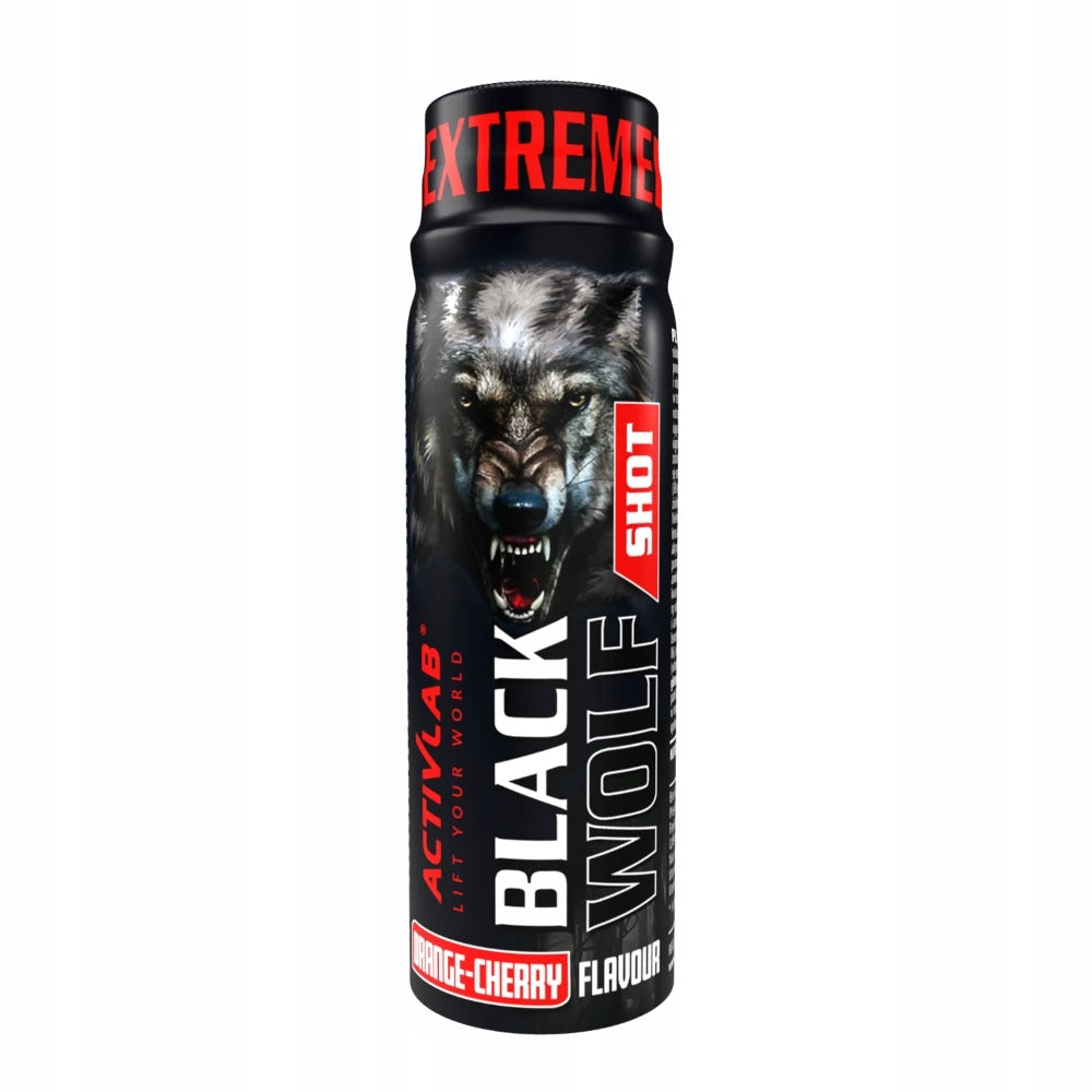 Black Wolf Shot 12 x 80 ml PRE-WORKOUT POWER! Expiration date at least 1 year from the date of purchase