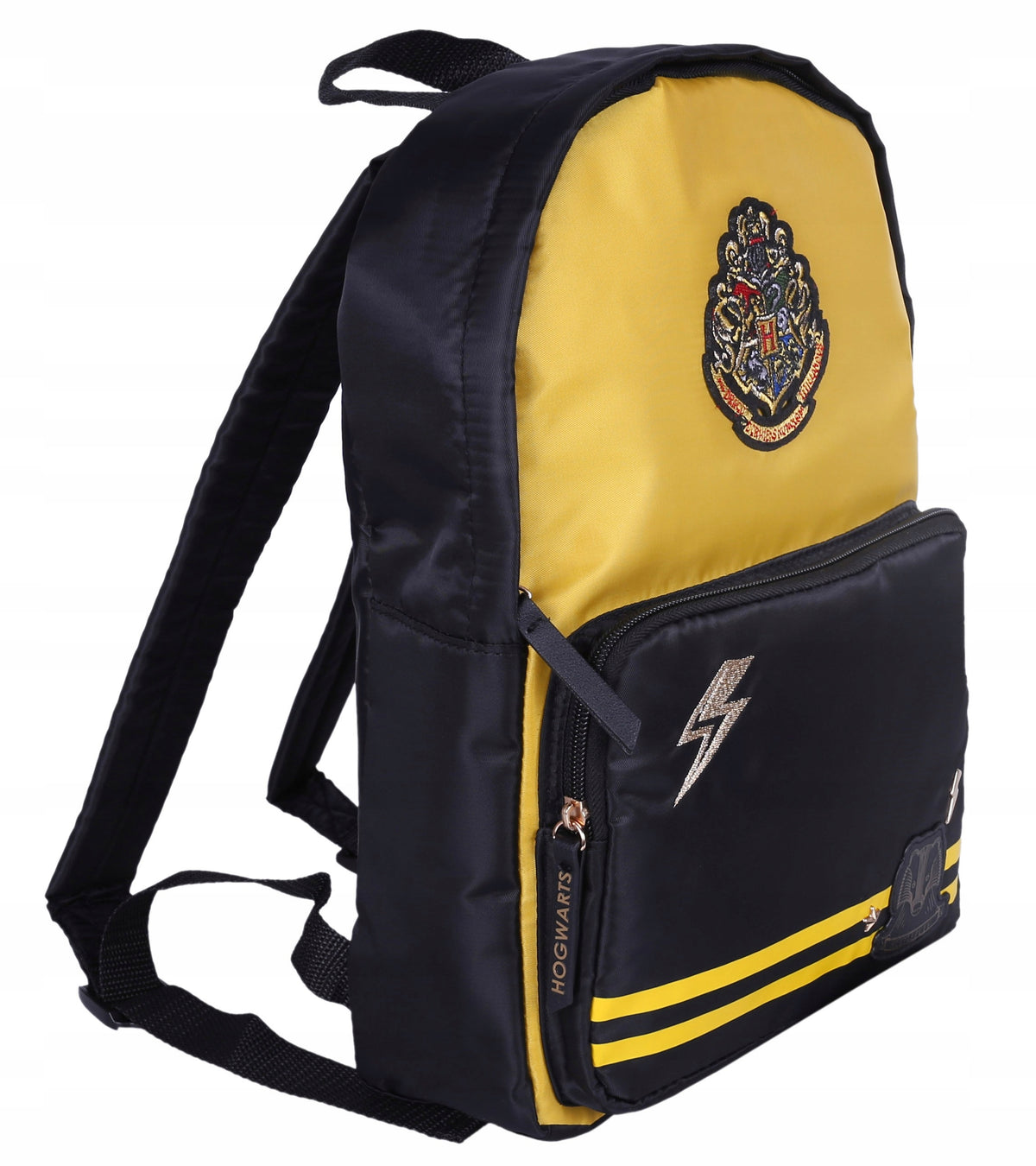 Black and yellow Hufflepuff Harry Potter backpack Brand no brand