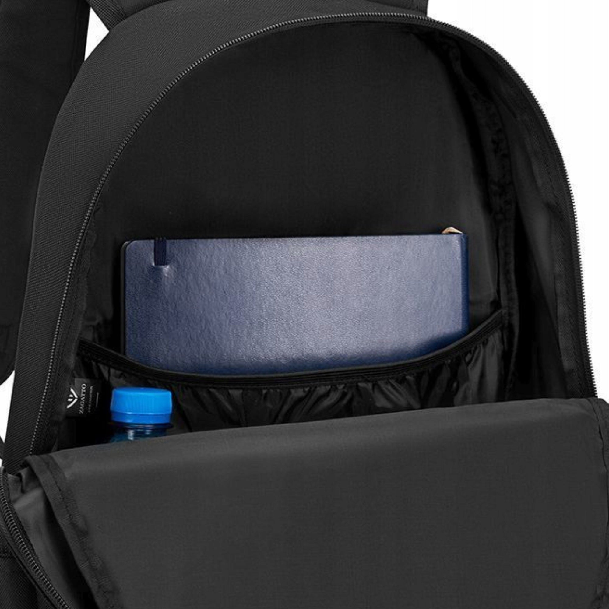 Black backpack men's school travel line for school large for work ZAGATTO Brand Zagatto