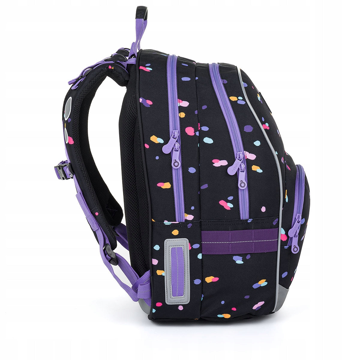 Black backpack with dots Topgal KIMI 24010 Manufacturer code 8592571017683