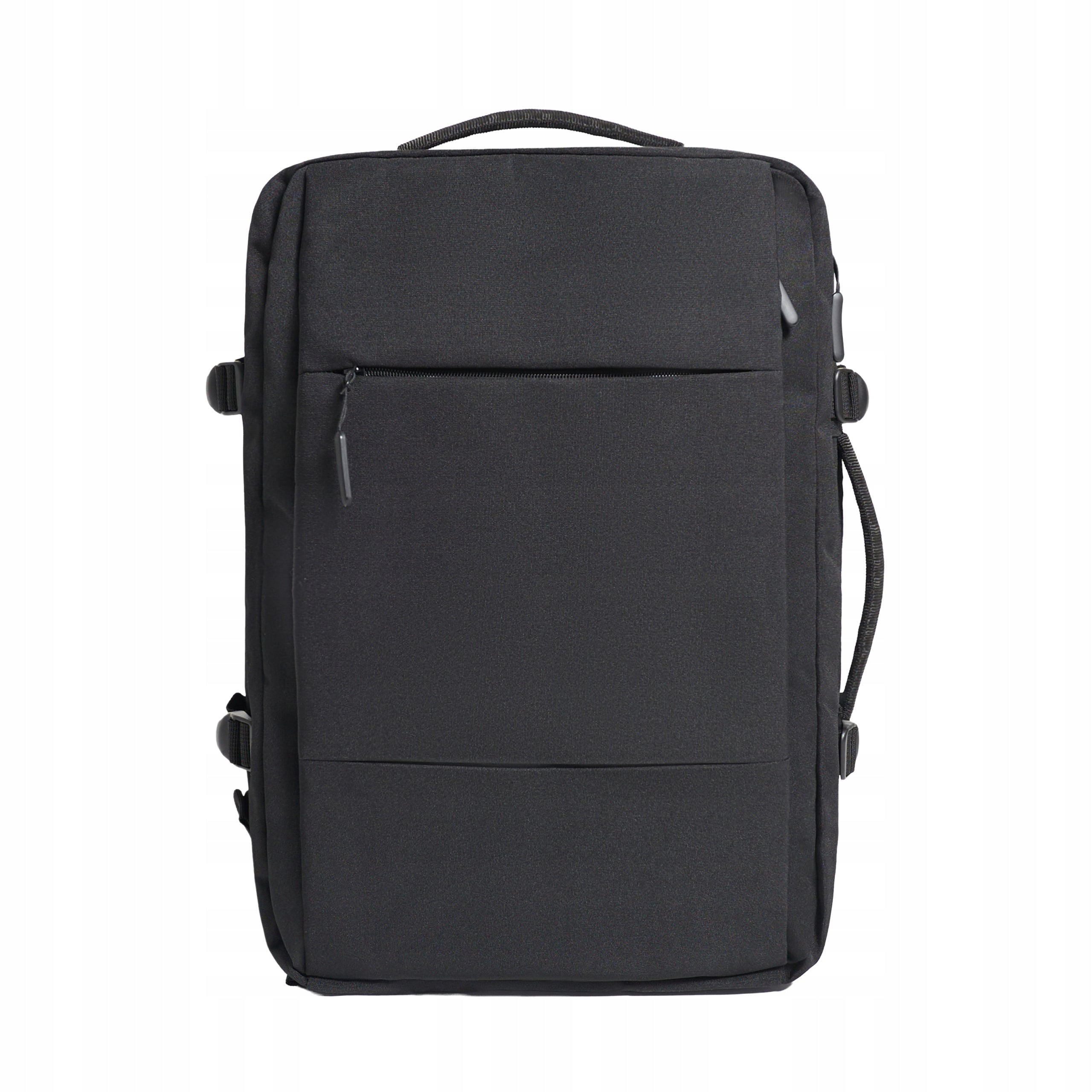 Black cabin travel backpack 50x33x20 on board Wizzair LOT Brand no brand