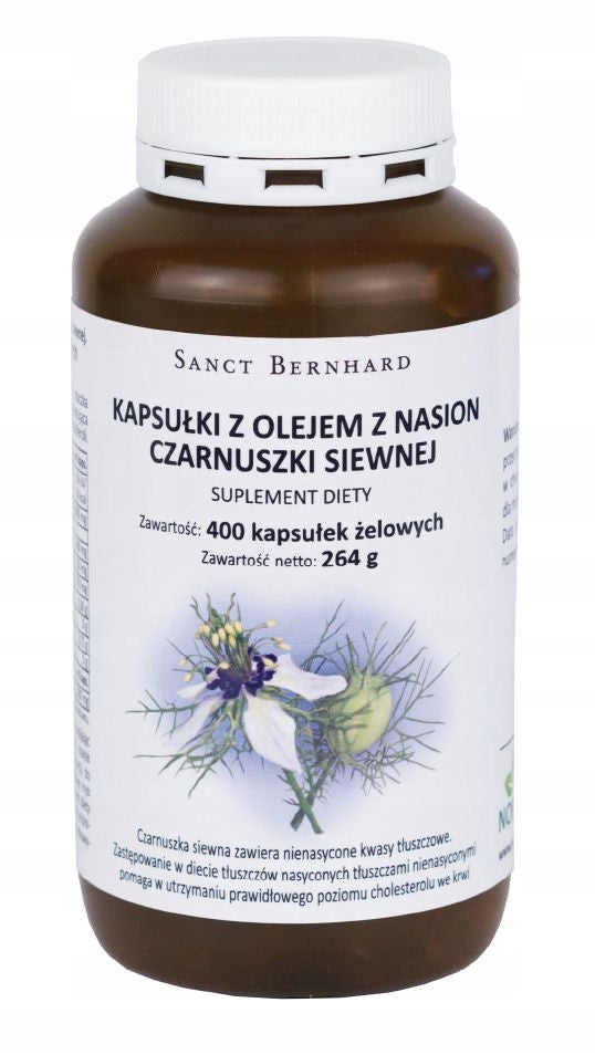 Black cumin oil 500 mg - 400 capsules